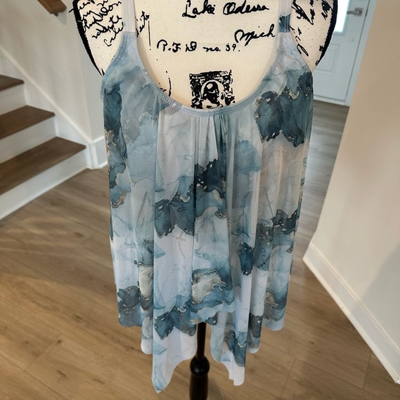 Other - Elegant Blue Women's SWIM TOP. SEXY TOP CAN GO WITH SHORTS/SKIRT/OR IN THE POOL.